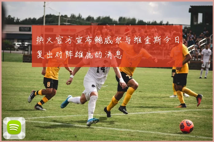 热火官方宣布鲍威尔与维金斯今日复出对阵雄鹿的消息