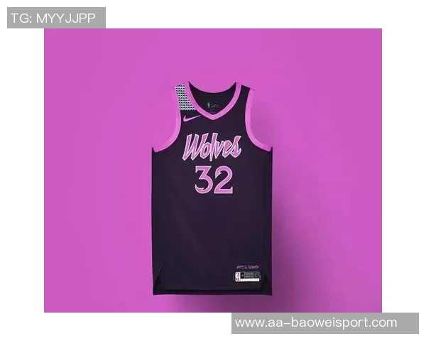 森林狼新赛季城市版球衣发布粉色主题地板涂装引发关注